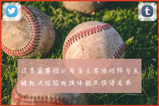 辽男篮赛程公布含主客场对阵与关键轮次检验轮换体能及伤停名单